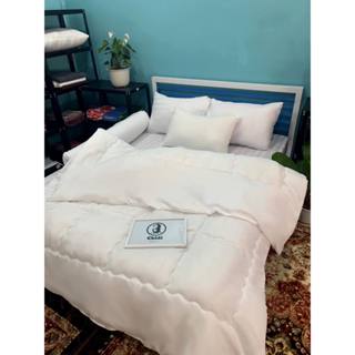 ผ้านวมสีพื้นลายเรียบ 5, 6 และ 8 ฟุต