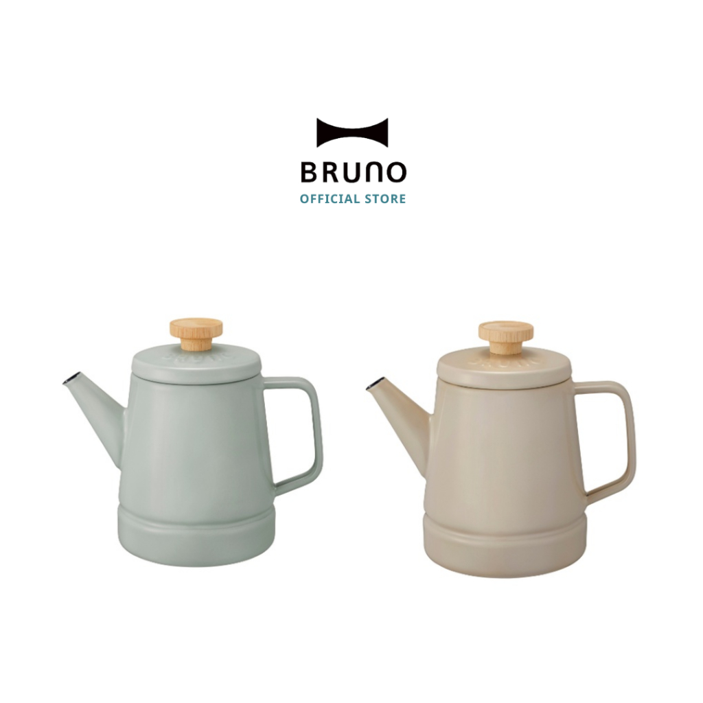 BRUNO x Fujihoro BHK282 -1.6L Enamel Kettle - กาน้ำเหล็กเคลือบอีนาเมล กาน้ำอีนาเมล 2 สี