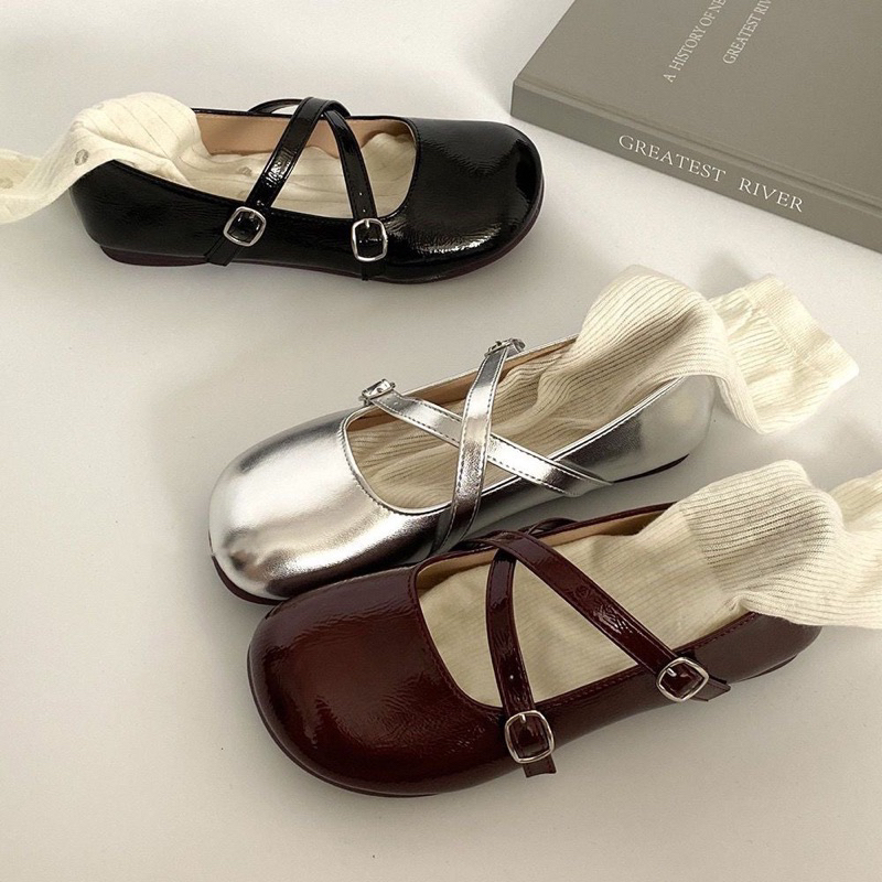Chole G:Maru Mary Jane Shoes รองเท้าคัชชูรุ่น Maru Shoes (SH0097)