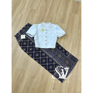 ชุดไทยทำบุญ ชุดผ้าไทยงานบวช งานแต่ง เสื้อผ้าไหม ผ้าถุงสำเร็จ…