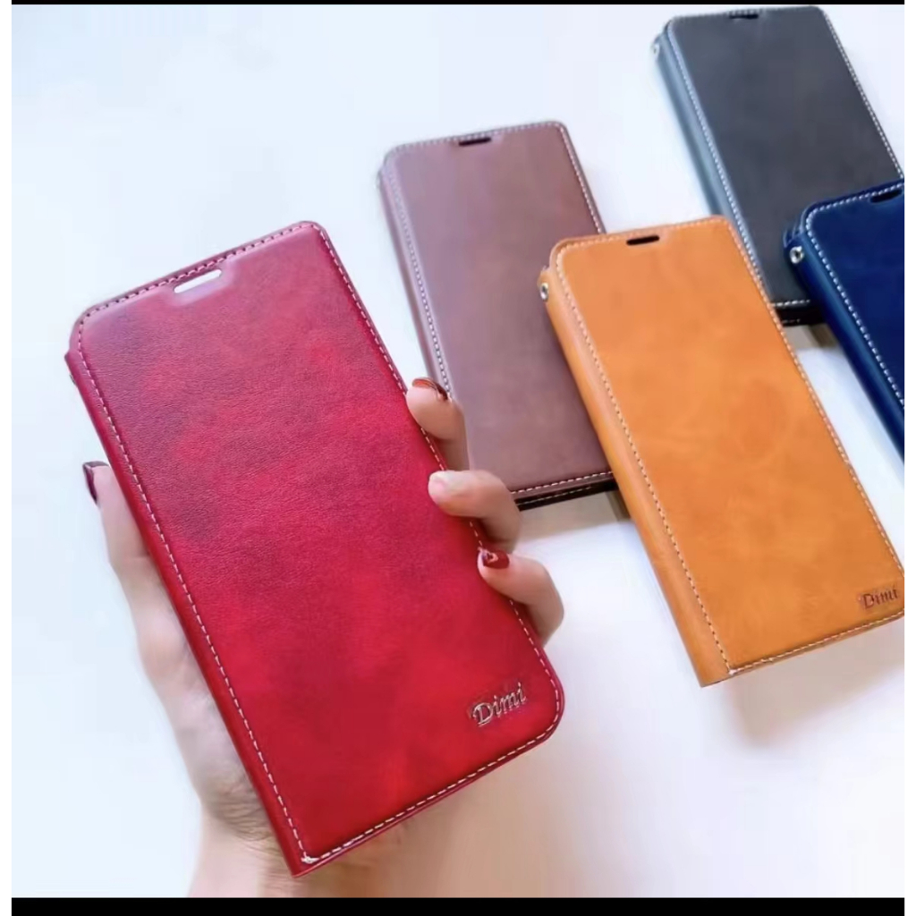 เคส ฝาพับ XUNTE 3 มีล็อค สำหรับรุ่น oppo Reno 4 z Reno 5 pro 6 มีช่องเสียบบัตร ตั้งได้ มีสายคล้อง