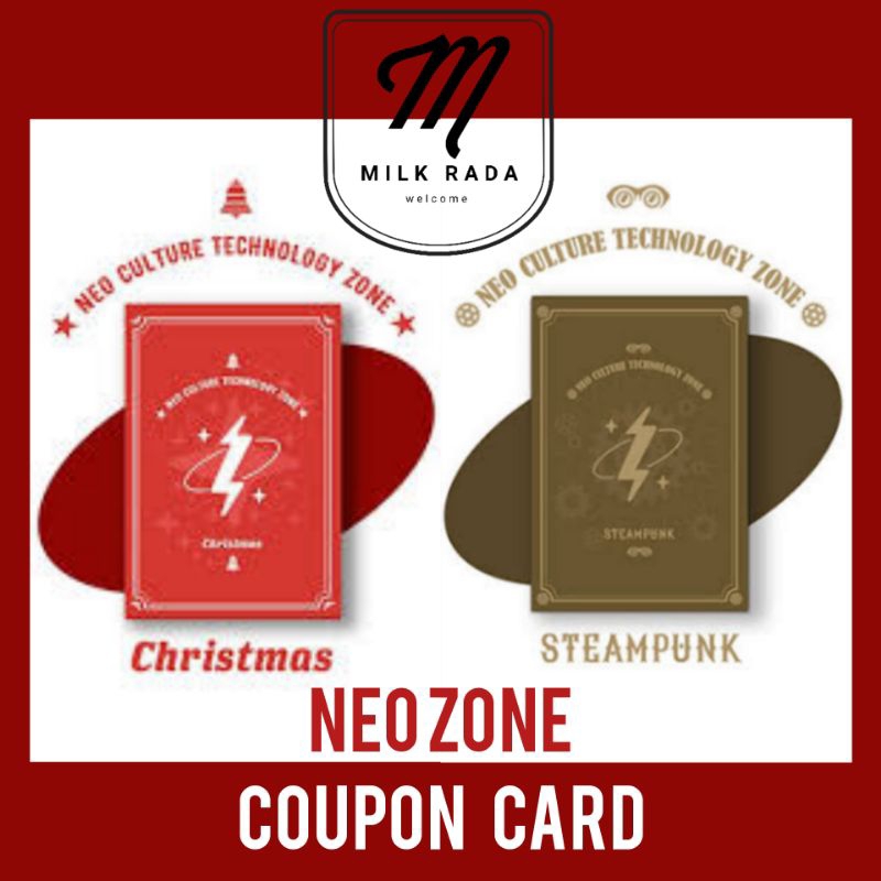 (พร้อมส่ง) NCT - NCT ZONE COUPON CARD