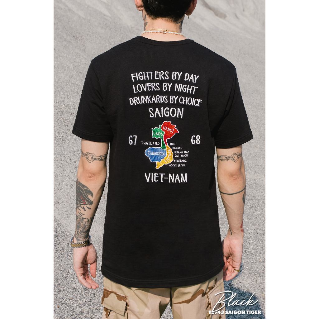 Simple&Raw - เสื้อยืด TS743 Saigon Tiger