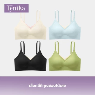 TENIKA เจลลี่บรา บราไร้ขอบ ไร้ตะเข็บไม่ระคายเคืองผิว เก็บเนื้อด้านข้าง กระชับ ไม่รัด ไร้โครง bar-023