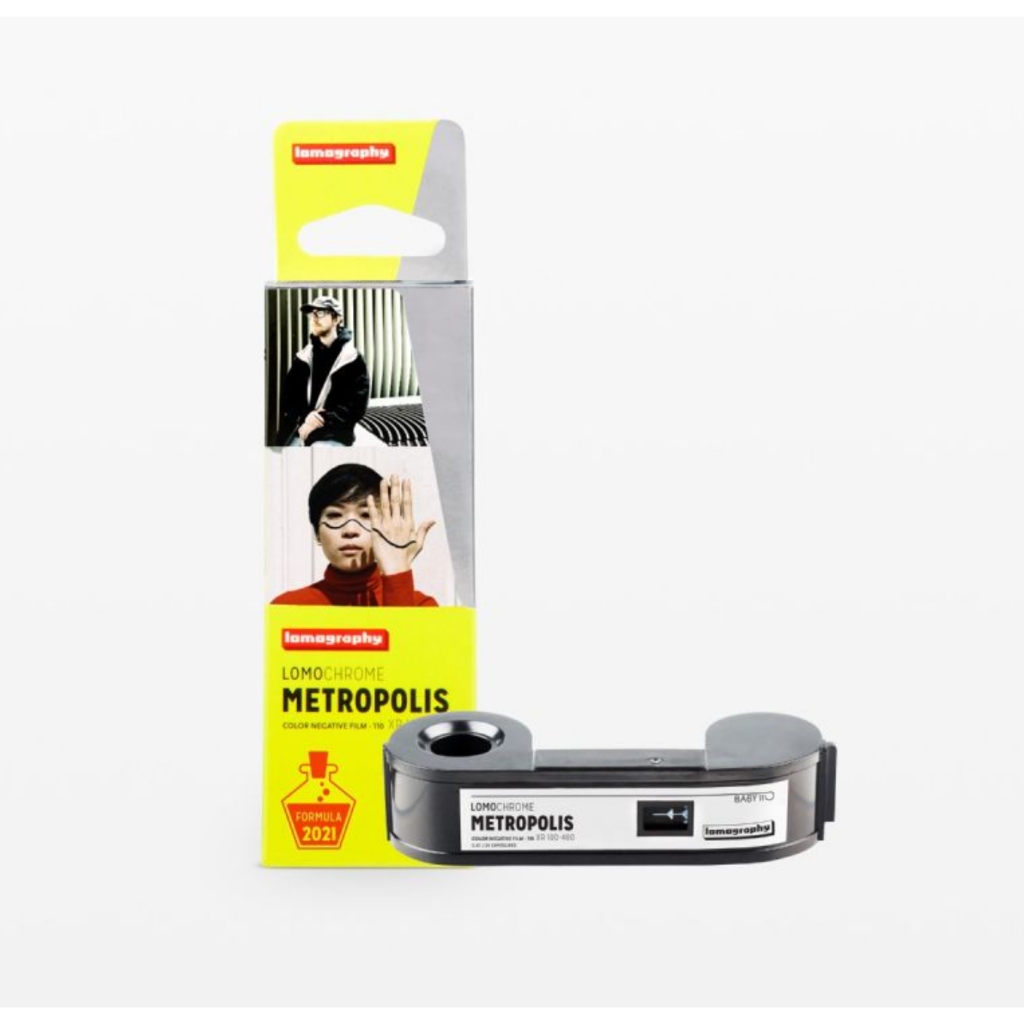 [พร้อมส่ง] ฟิล์ม LomoChrome Metropolis ขนาด 110 ISO 100–400 รุ่นปี 2021