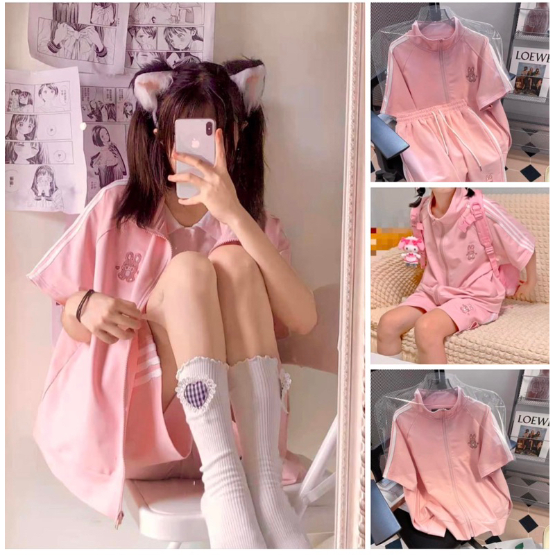 🐰พร้อมส่ง🐰 เซตน้อลกะตุ่ย งานปัก น่ารัก ผ้าดีด้วยจ้า