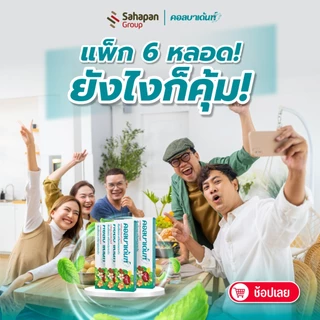 (แพค 6 กล่อง) Kolbadent ยาสีฟันสมุนไพรคอลบาเด้นท์ 160g ลดเสียวฟัน ลดกลิ่นปาก เหงือกกระชับ ขจัดคราบหินปูน สินค้าจากบริษัท