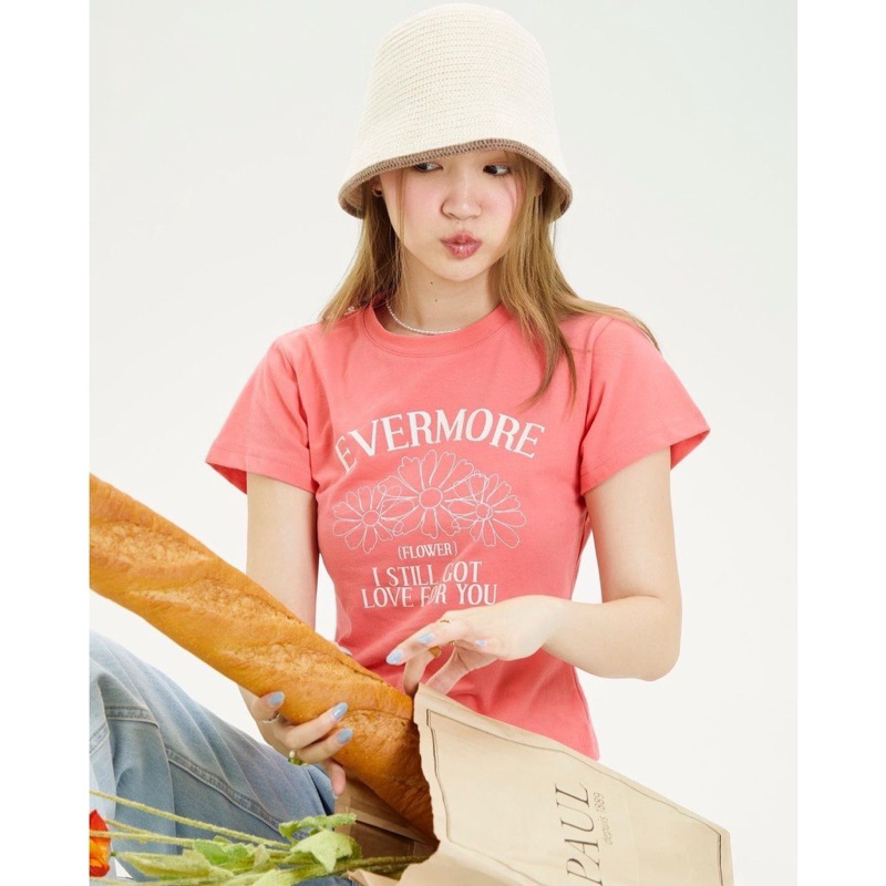 เสื้อครอปชมพุ (Stylist_Shop)