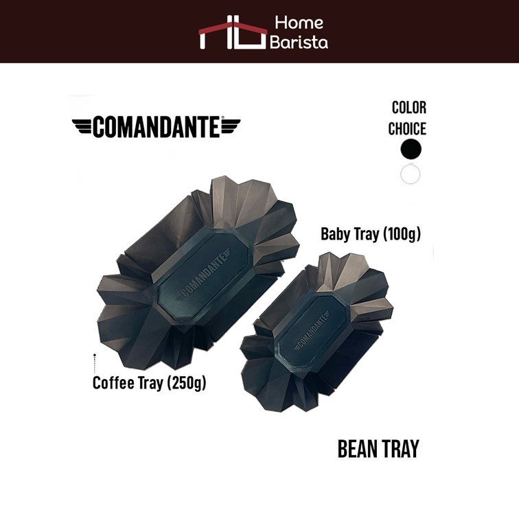 Home Barista Comandante - Bean Tray Black Asphalt ถาดเมล็ดกาแฟ