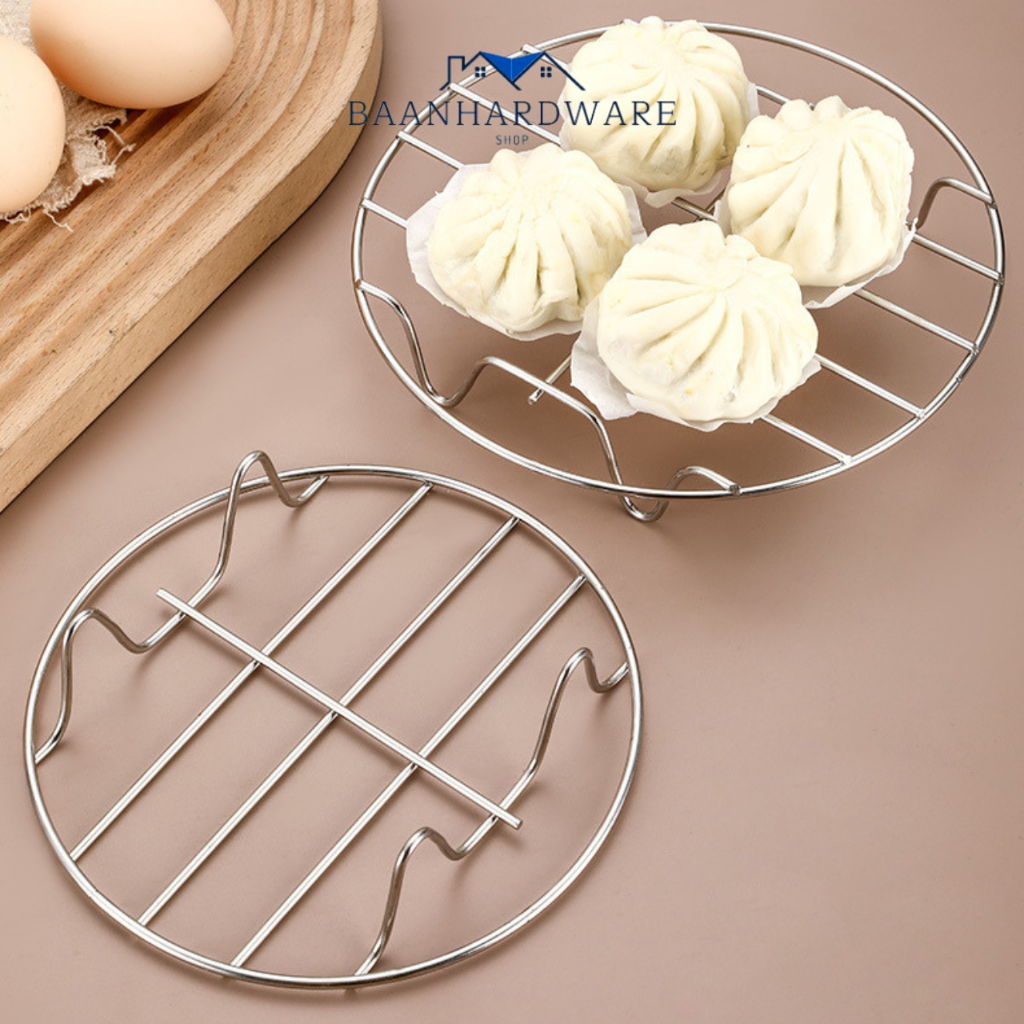 BAANHARDWARE ตะแกรงสแตนเลส ตะแกรงย่าง ตะแกรงรอง สําหรับทําอาหาร KN-E011