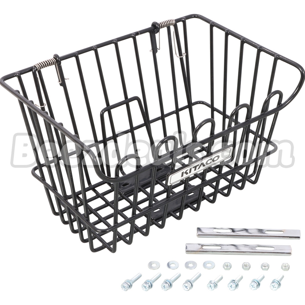KITACO คิตะโกะ ตะกร้าหน้า (สีดำ) Honda Dax 125 | Monkey 125 | Super Cub C125 | CT125 | Super Cub 110