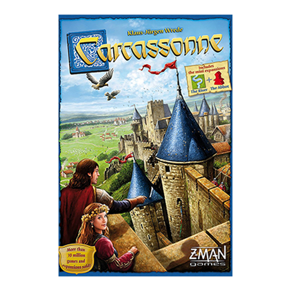 CARCASSONNE EN - Board Game บอร์ดเกม - Tower Tactic Games ทาวเวอร์ แทคติก เกม