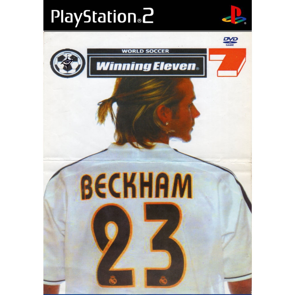 PlayStation 2 - WE7 : BEACKHAM23 /(แผ่น CD) *หากไม่แน่ใจว่าเครื่องPs2 เล่นแผ่น CD ได้ #อย่ากดซื้อ!