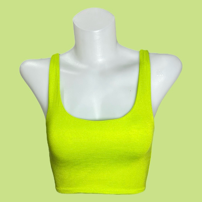 MML160🔥เสื้อสายเดี่ยว🔥คอลึก🔥Rayon