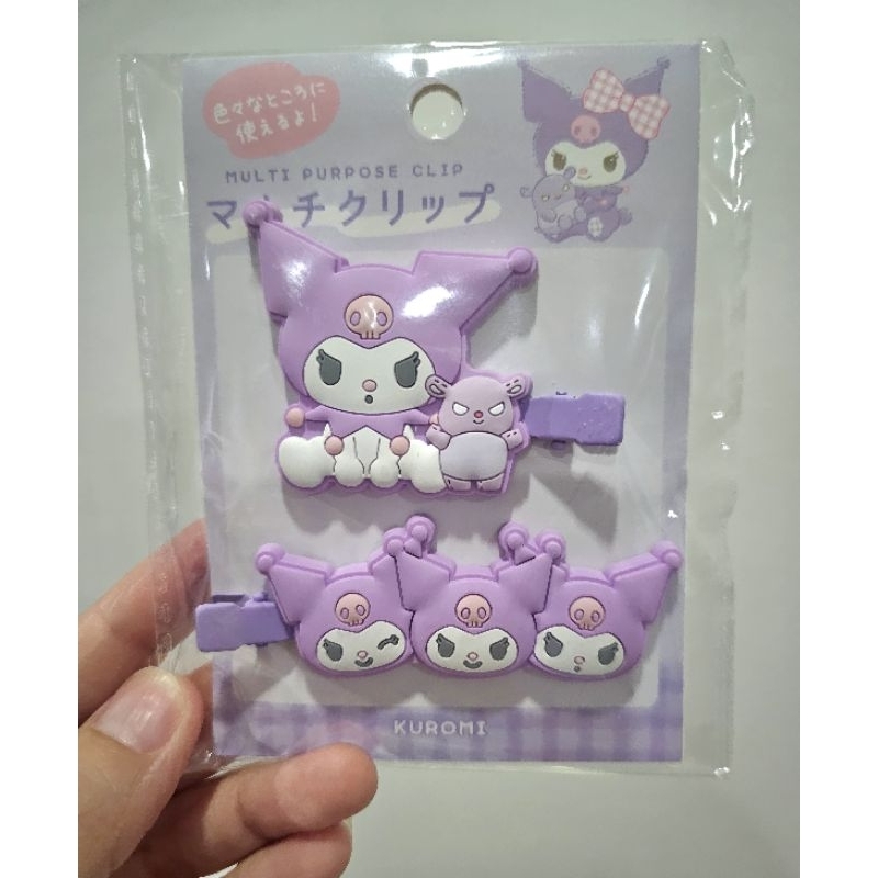 💜💜กิ๊บติดผม kuromi จากญี่ปุ่น💜💜
