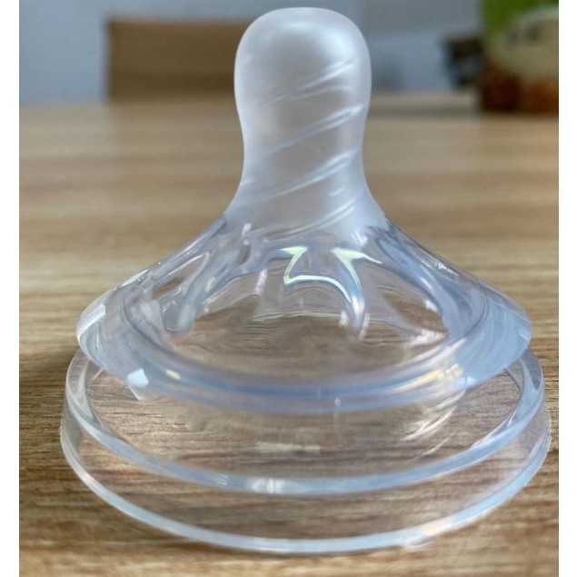 พร้อมส่ง! ไม่ดูดไม่ไหล จุกนมคอกว้าง เหมาะสำหรับขวดนม Avent รุ่น Natural Extra Soft *** อ่านก่อนสั่งซื้อ
