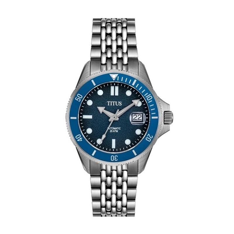 Solvil et Titus (โซวิล เอ ติตัส) นาฬิกาผู้ชาย Valor ออโตเมติก สเตนเลส/หนัง ตัวเรือน 43มม.(W06-03250)