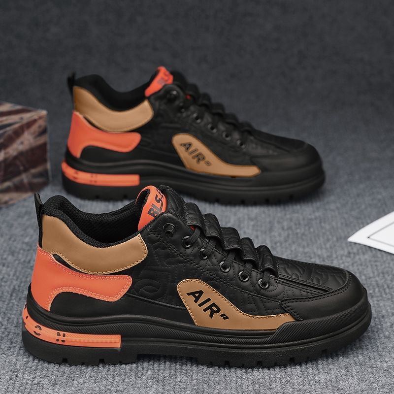 Luckkyshoes โคตรเท่ห์ รองเท้าผ้าใบคุณผู้ชาย ดีไซน์แฟชั่นมากๆ บอกเลยว่าเห็นปุ๊ปต้องกดสั่งเพราะดีไซน์มันสวยวัสดุหนังเทียม