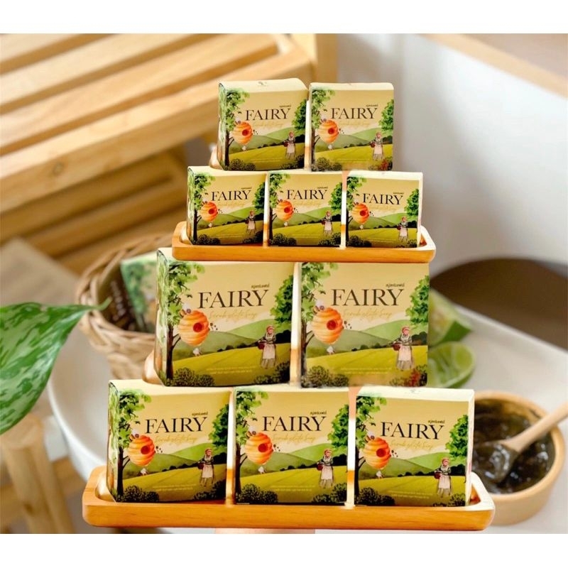 Fairy Scrub gluta soap/สบู่สครับแฟรี่