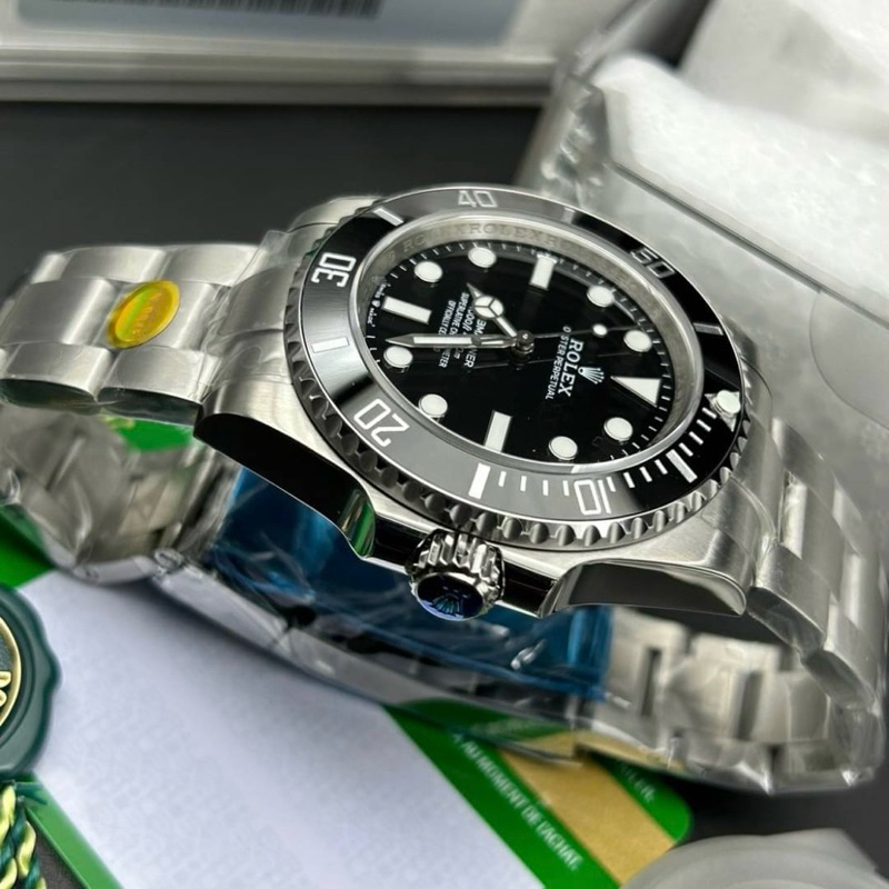 TOP Swiss CC R7สุดจริง‼️1:1✅ นาฬิกาRL Submariner No date 41mm สีดำ เครื่องautomaticแท้ ตรงตามรูป100%
