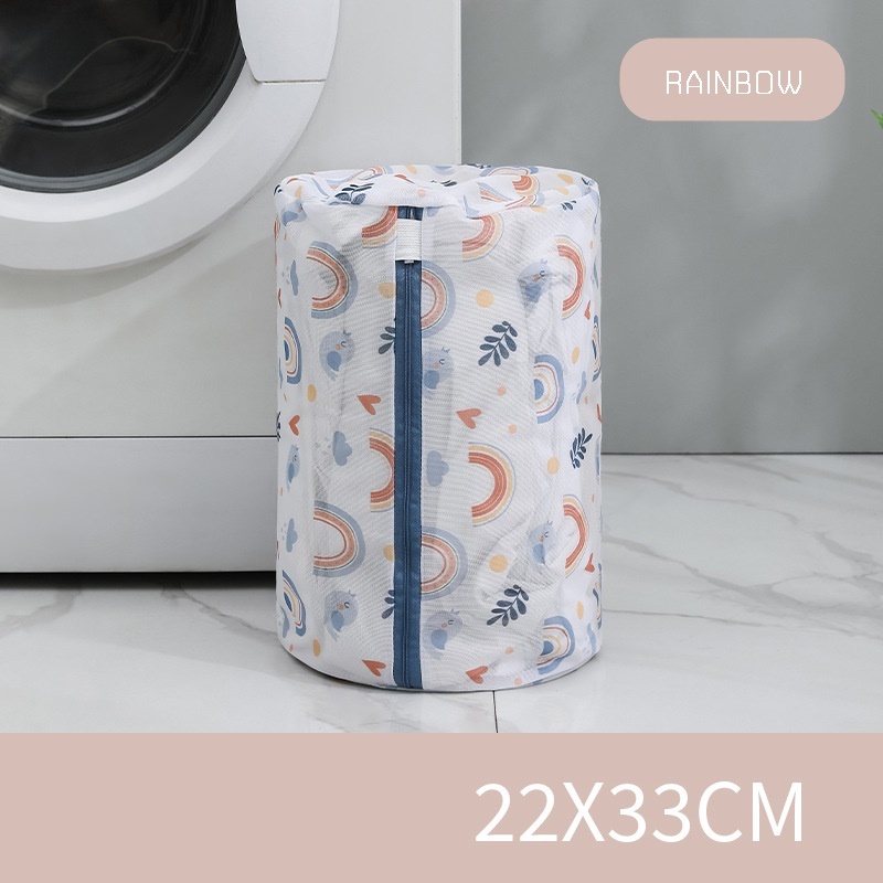 ShopAt.Two[WH0117-rainbow] ถุงซักผ้า ถุงตาข่ายซักผ้า มีหลายขนาดให้เลือก - รูปที่ 2