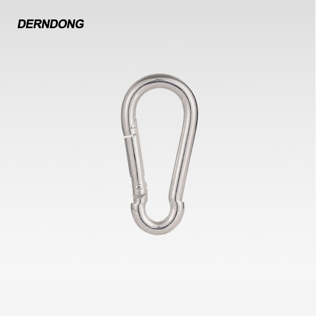 Derndong ตะขอ คาราบิเนอร์ หมุนล็อคอลูมิเนียม แข็งแรง รองรับน้ำหนักได้ ไม่เป็นสนิม