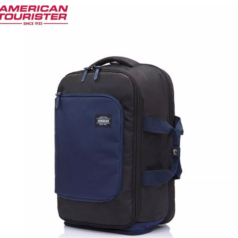 ส่งต่อ American Tourister กระเป๋าเป้สะพายหลังใส่โน๊ตบุ้ค 15.6 นิ้ว รุ่น Aston backpack 1 สีดำ