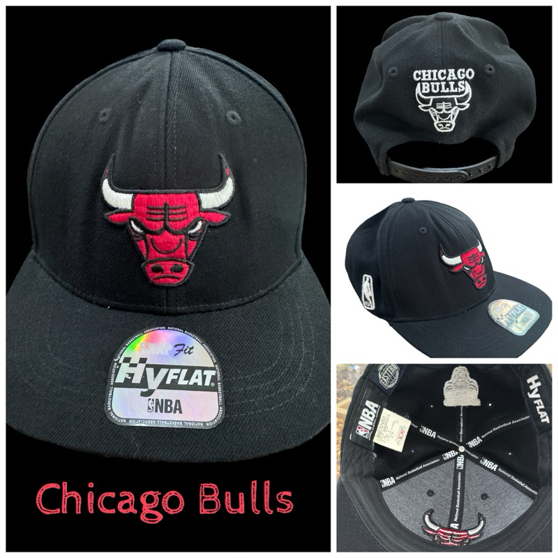 หมวกมือสอง NBA Chicago Bull ของแท้ 100%