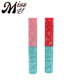 MILA COLOR Collagen Magic Lip Balm ลิปบาล์มเปลี่ยนสี บำรุงริมฝีปากนุ่ม ชุ่มชื้น 24ชั่วโมง
