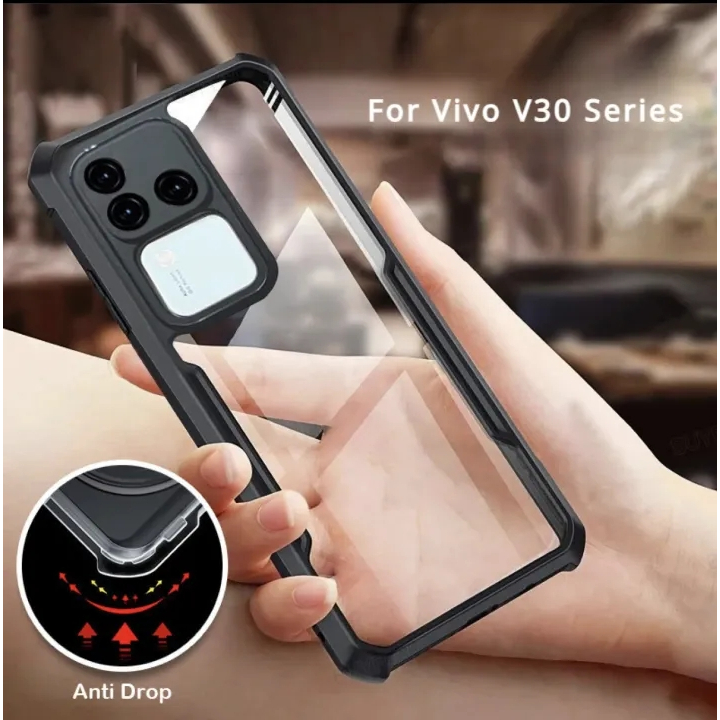 เคสPCหลังใส สำหรับ VIVO V30 / V30Pro