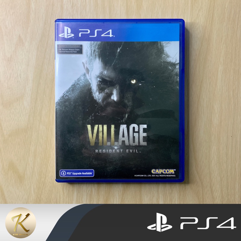 แผ่นเกมส์ PS4 : Resident Evil Village (แผ่นเกมส์ มือ2) (รองรับภาษาไทย) (สินค้าพร้อมจัดส่ง)
