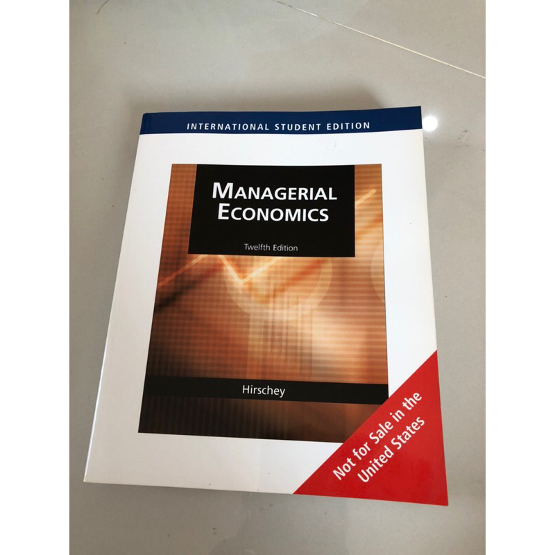 Managerial Economics 12thEdition (South-Western Cengage Learning) | หนังสือมือสอง