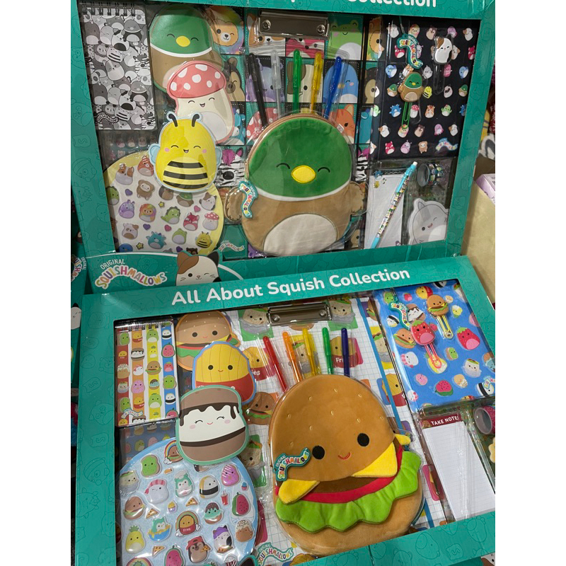 พร้อมส่ง All About Squish Collection Squishmallow Activity Set Stationery เซ็ต กิจกรรม เครื่องเขียน งานลิขสิทธิ์ แท้ US