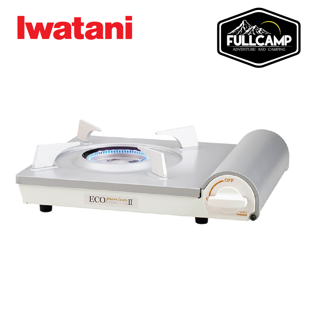 Iwatani Eco Premium II เตาแก๊สขนาดพกพา น้ำหนักเบา เตาปิกนิคแคมป์ปิ้ง