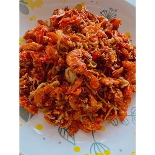 น้ำพริกกุ้งเสียบ 3 รส 500 กรัม(1 ถุง)/1 กิโลกรัม (ใส่ 500 กรัม 2 ถุง)
