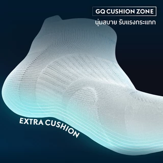 GQ SMELLBLOCK™ Sock Every Day Ankle Collection ถุงเท้าบล็อกกลิ่น ลดกลิ่นเท้าเหม็น ถุงเท้าข้อสั้น รุ่นอเวรี่เดย์คอลเลกชัน
