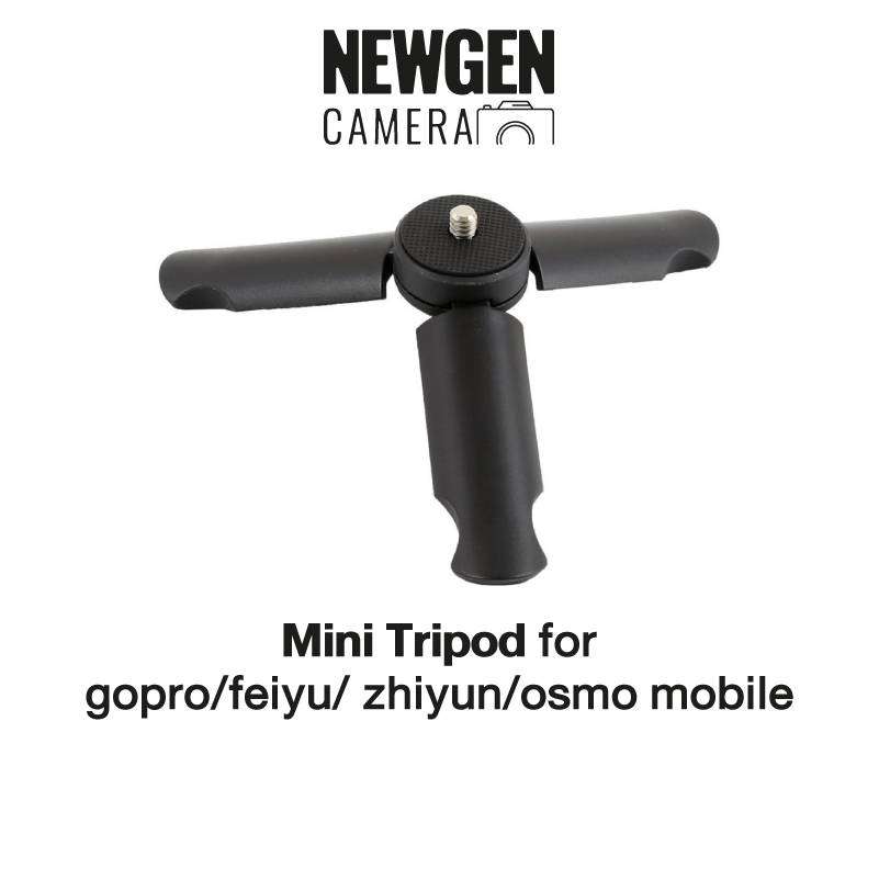 ขาตั้ง mini tripod for gopro/feiyu/ zhiyun/osmo mobile มีสินค้าพร้อมจัดส่ง
