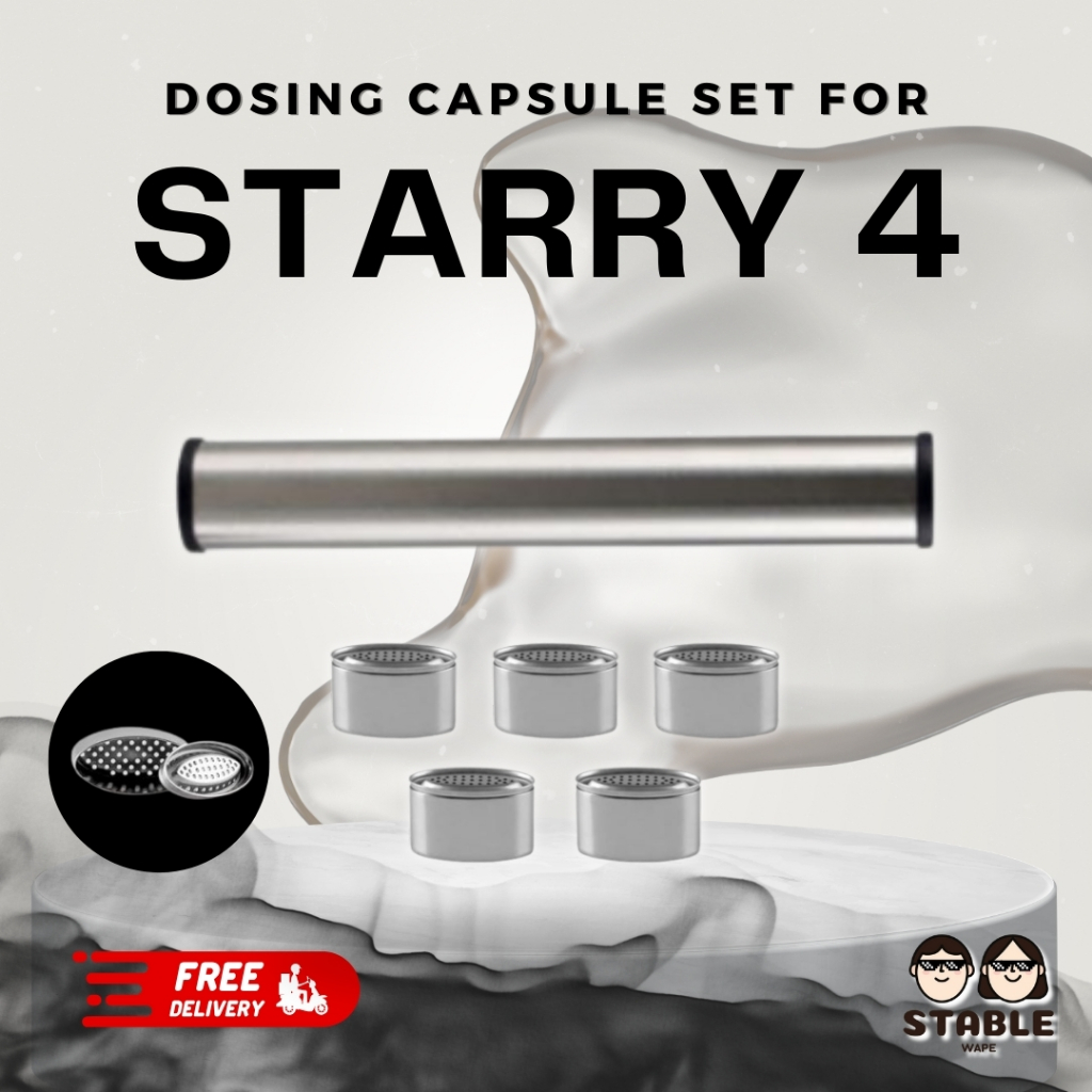 (Delivery 24 H.) Starry4 Dosing capsule set แคปซูล starry4 5 ชิ้น