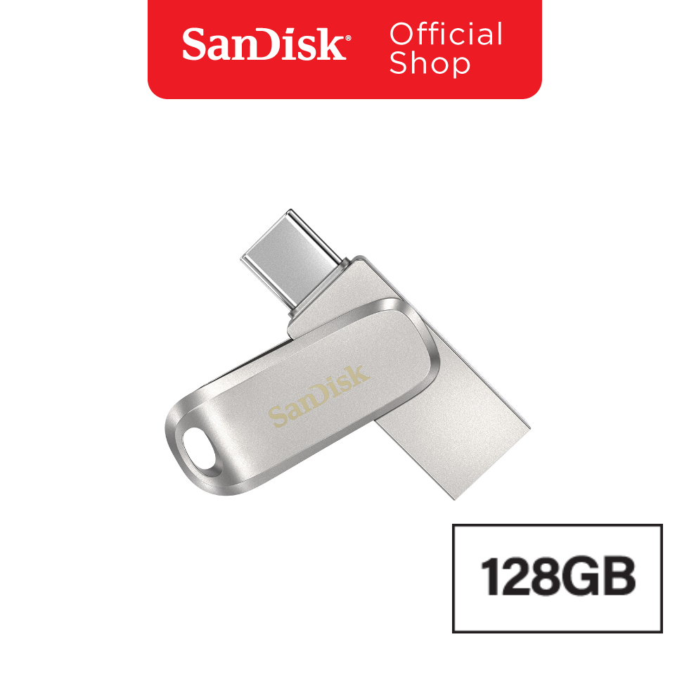 SanDisk Ultra Dual Drive Luxe USB Type-C, 128GB (SDDDC4-128G-G46)