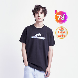 Rudedog เสื้อยืด รุ่น Fadedot สีพื้น ของแท้ 100% เสื้อยืดคอก…