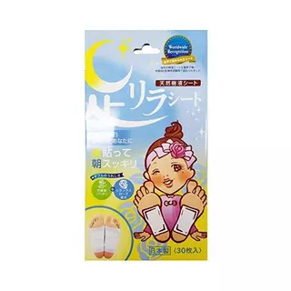 [พร้อมส่ง] แบ่งขายเป็นคู่ แผ่นแปะเท้าญี่ปุ่น แปะเท้าเพื่อผ่อนคลาย Ashirira Sheet นำเข้าจากญี่ปุ่น