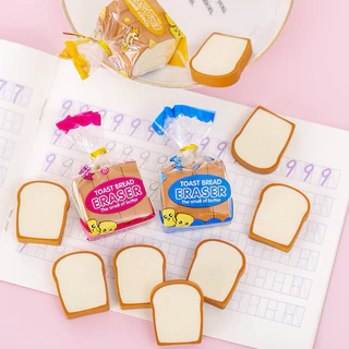 ยางลบดินสอ ขนมปัง ของจิ๋ว เหมือนจริง น่ารักมาก Cute Eraser ยางลบ ดินสอ เครื่องเขียน อุปกรณ์การเรียน