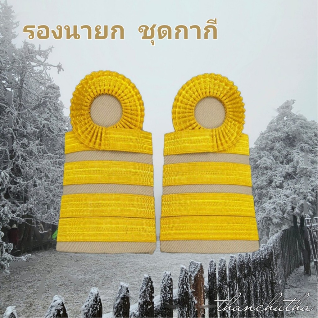 อินทรธนู ขีดรองนายก  อบต. อบจ เทศบาล ดิ้นอินเดีย