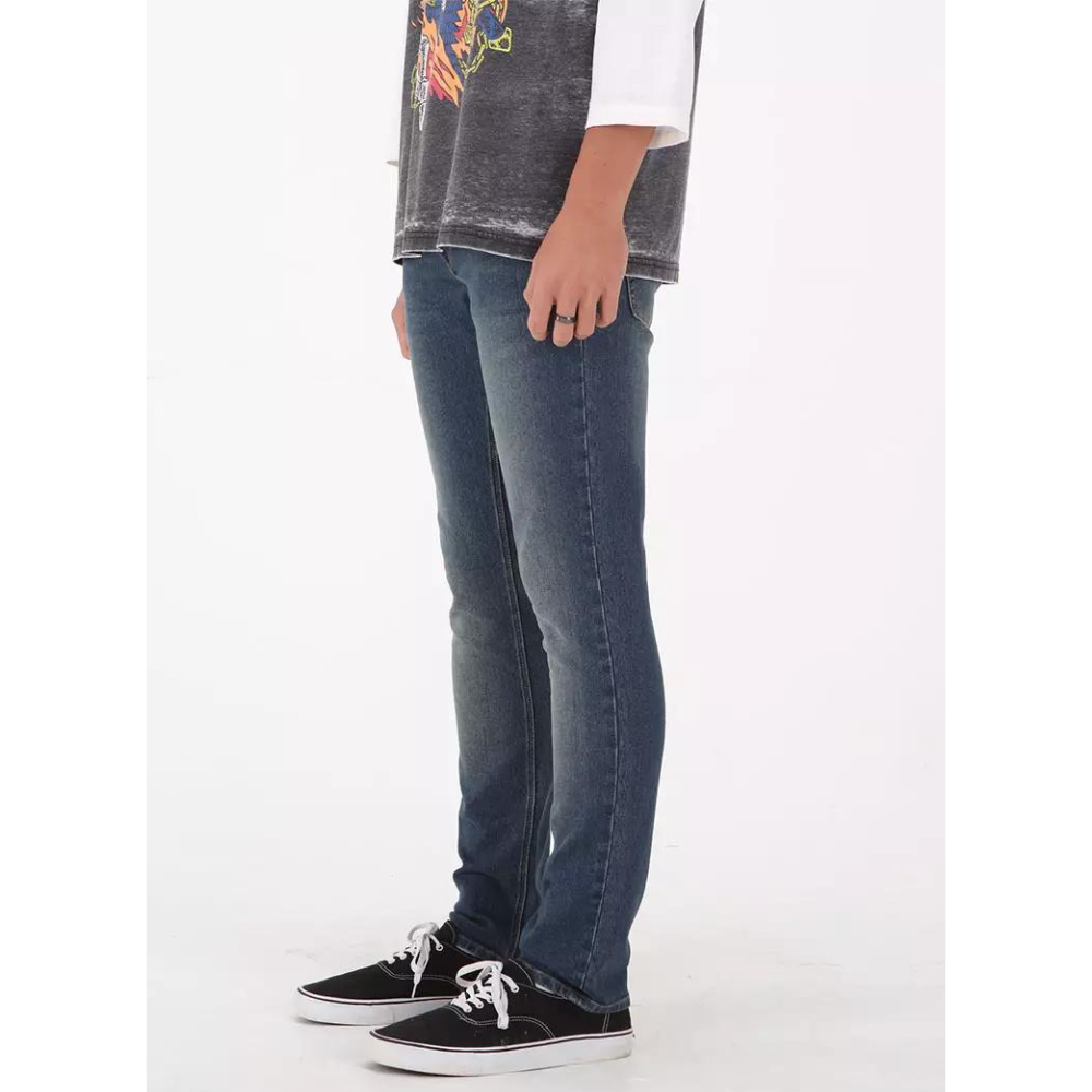 กางเกงยีนส์ขายาว Volcom 2x4 Skinny Fit Jeans รับประกันของแท้ มือ1 พร้อมส่ง