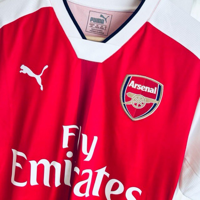 เสื้อแท้ Arsenal x Puma 2016-2017 Home มือ2 พร้อมส่ง