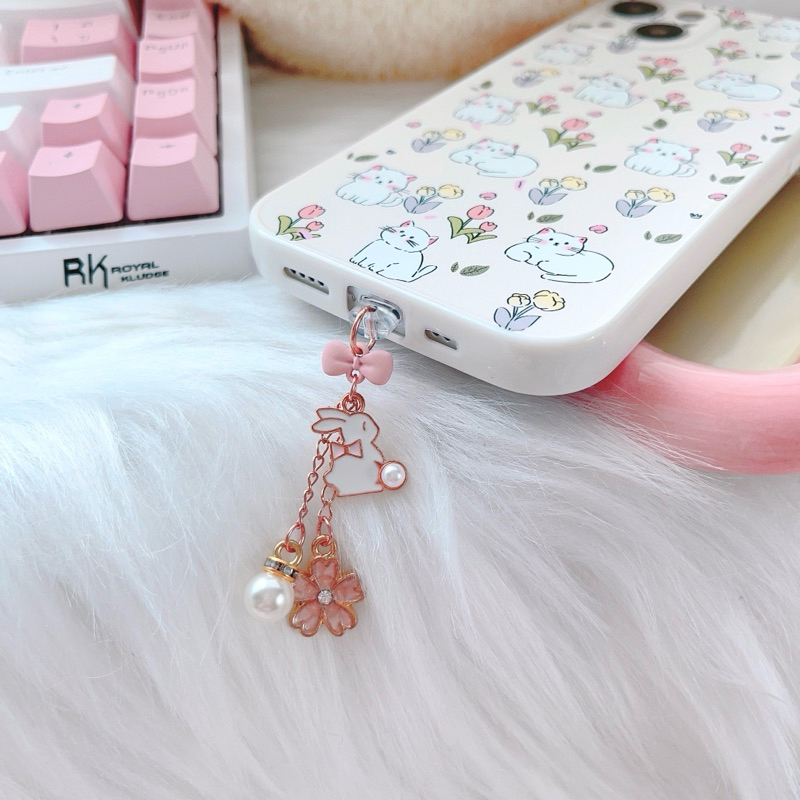 [พร้อมส่ง] จุกกันฝุ่น ipad, iphone, android จุกหูฟัง จุกกันฝุ่นโทรศัพท์, สินค้าDiy