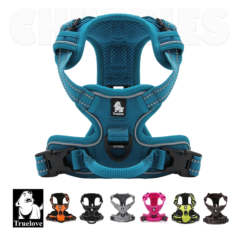 ลดล้างสต๊อก SALE C102 TRUELOVE TH Pet Harness: ปลอกคอรัดอกสุนัข ป้องกันอันตรายจากการกระชาก ฮาเนสสุนัขหมาแบบรัดอกสุนัข