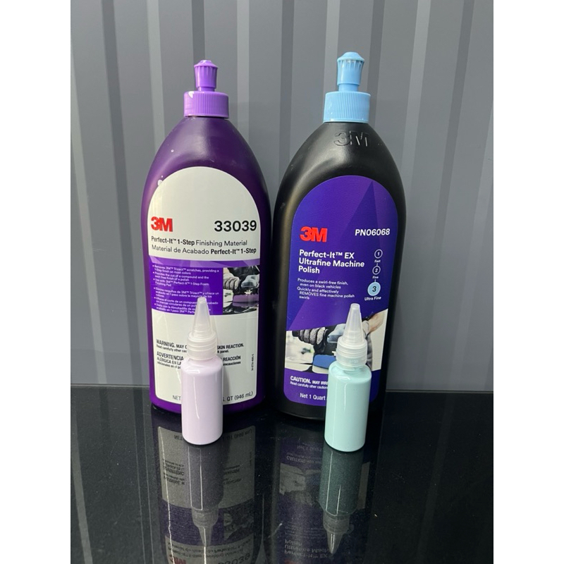 น้ำยาขัดสี3M 33039(ขัดone step) 06068 (ขัดเงา)ขนาด30ml