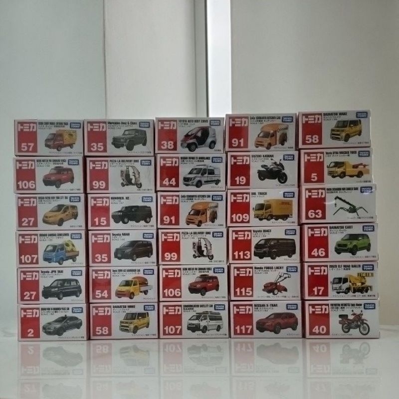 Tomica รถเหล็ก Takara Tomy Set1