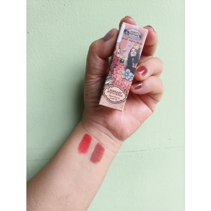 ลิปสติก beauty cottage elegance impression next semi matte กีดกั้นกล่อง